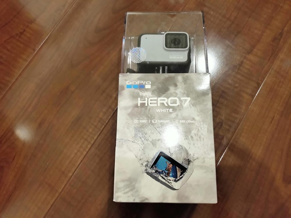 GoPro HERO7 White購入 Blackと比較しての評価は？Whiteで十分すぎる 