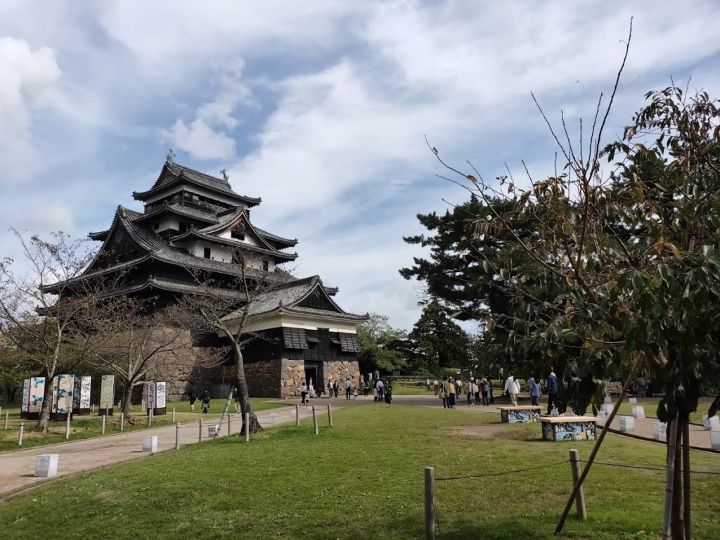 松江城の外観