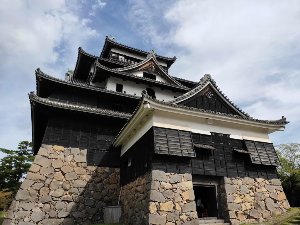松江城のアップ画像
