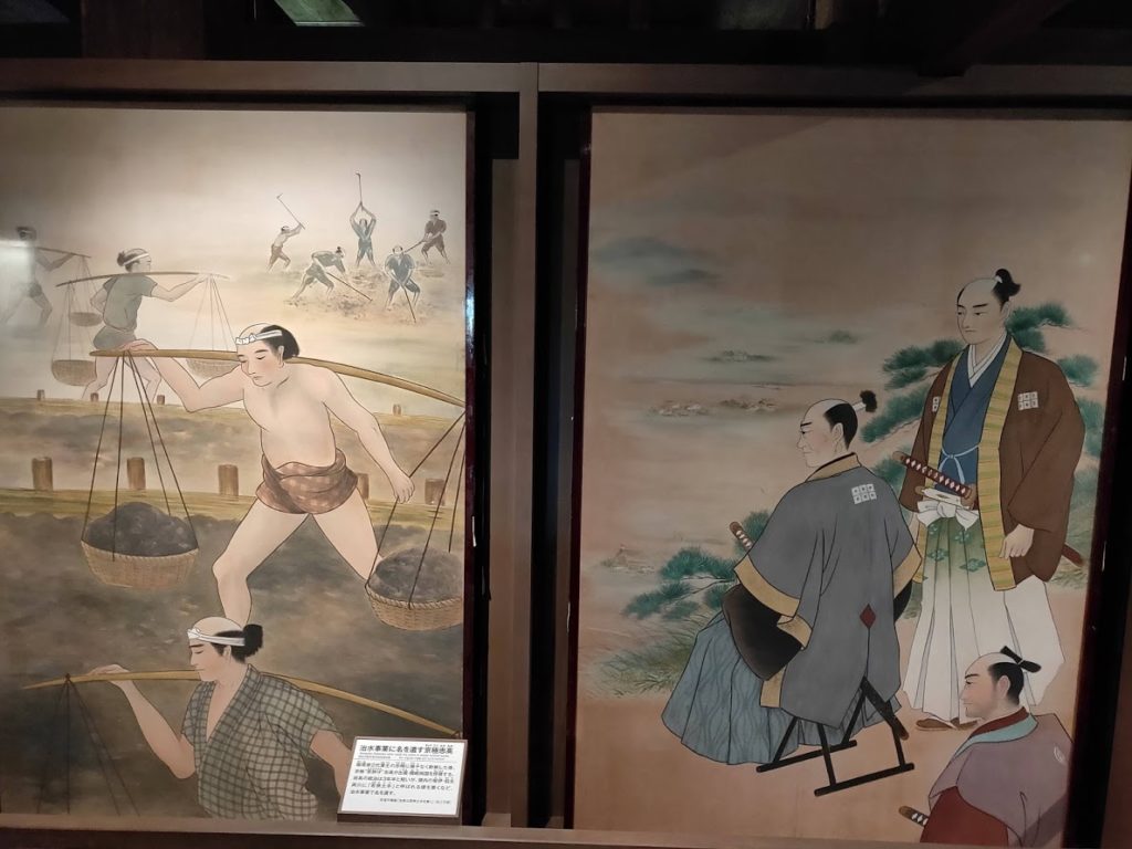 松江城の絵