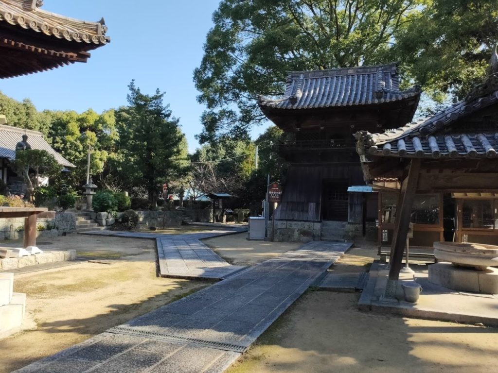 52番太山寺の寺の庭