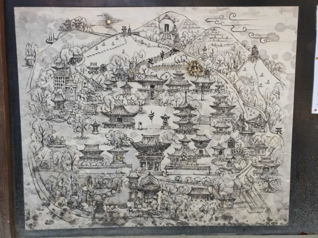 51番石手寺の地図