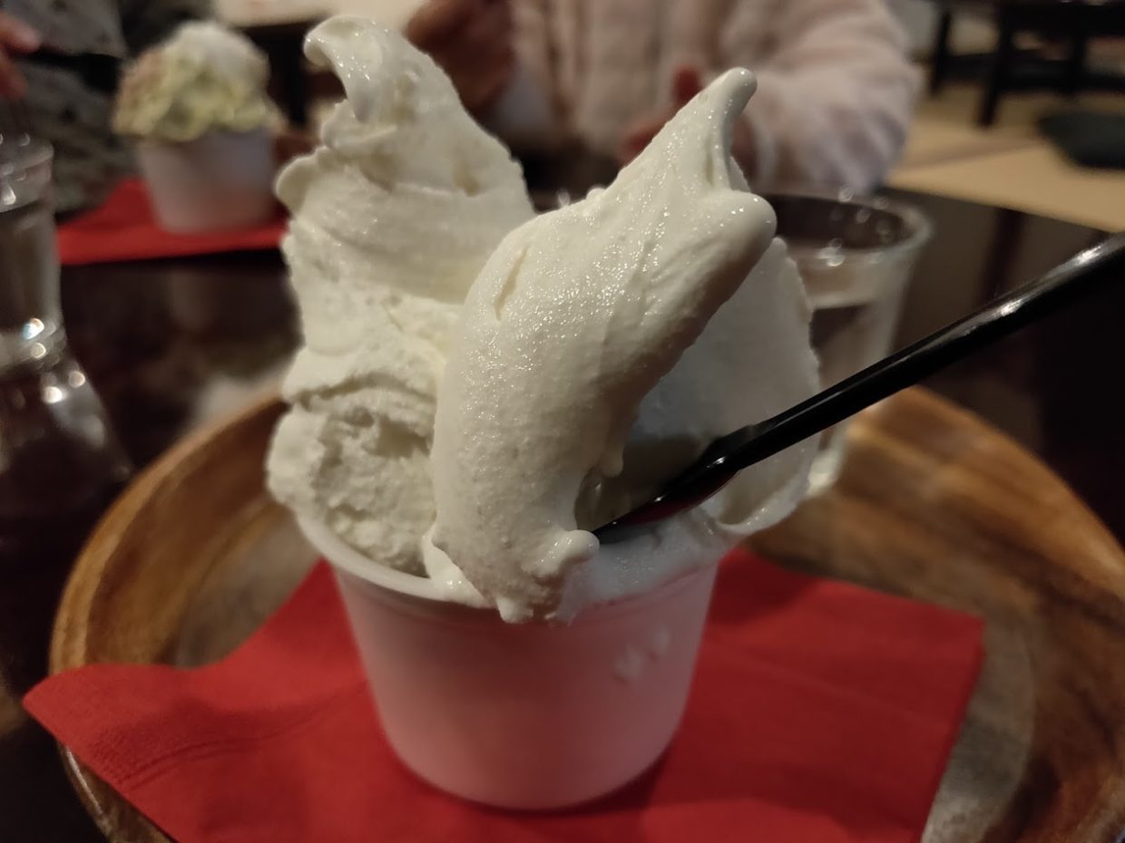 ペロで注文したアイスクリーム3