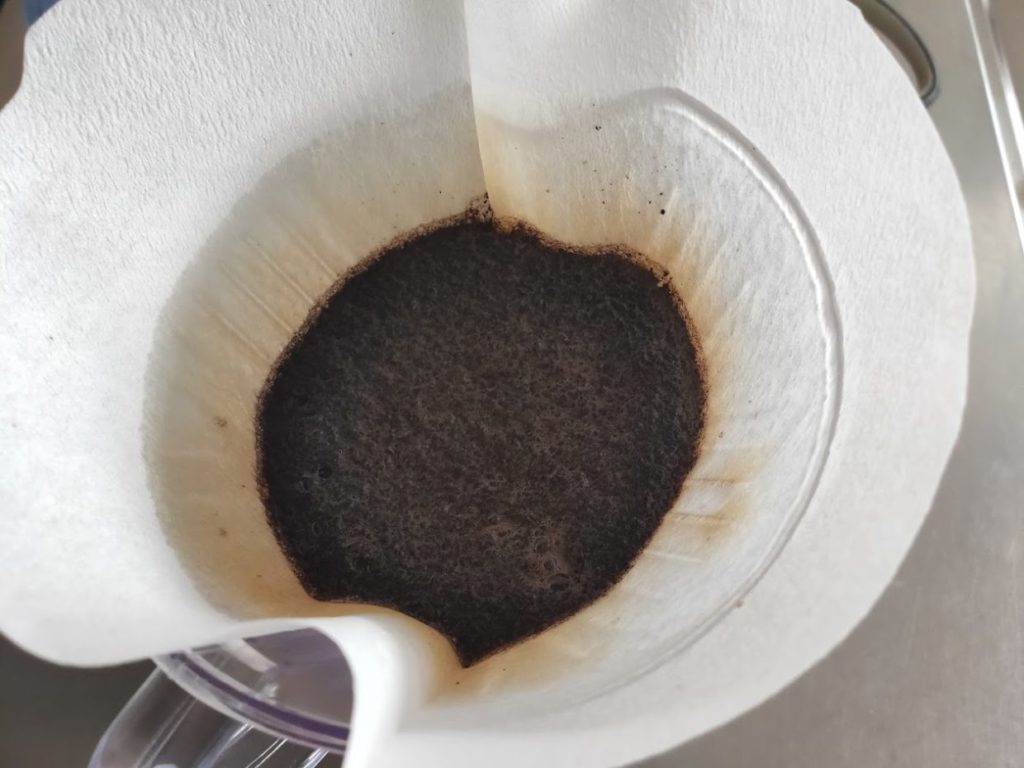 オミシマコーヒー焙煎所のコーヒーを作る2