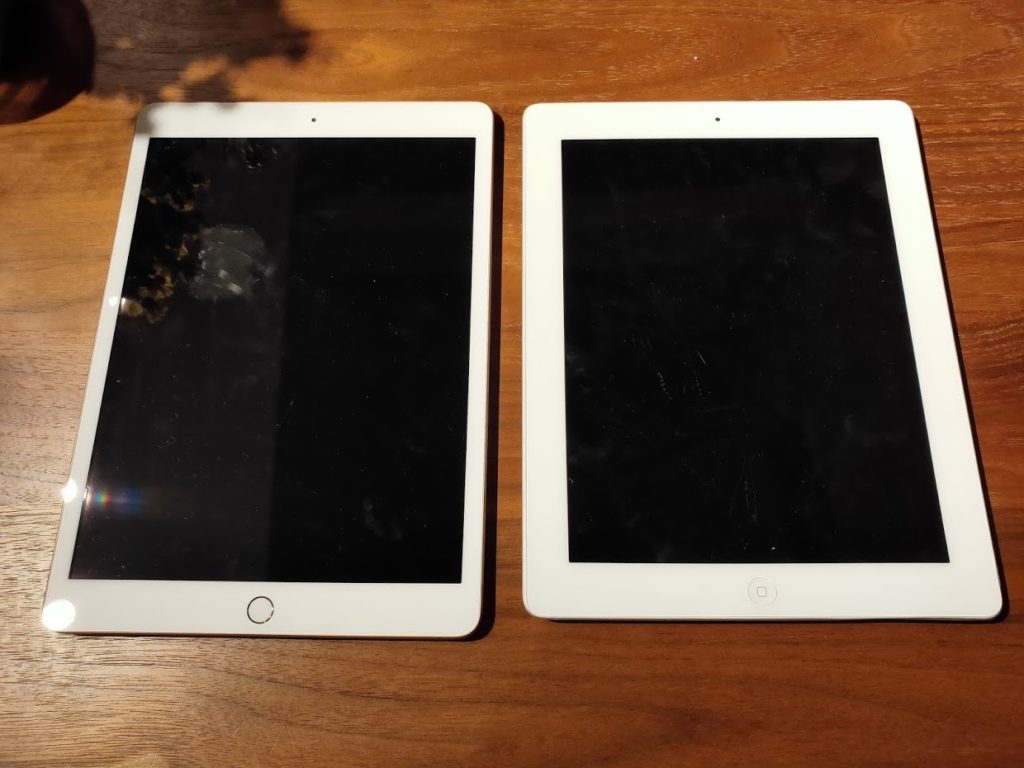 iPadの新旧比較1