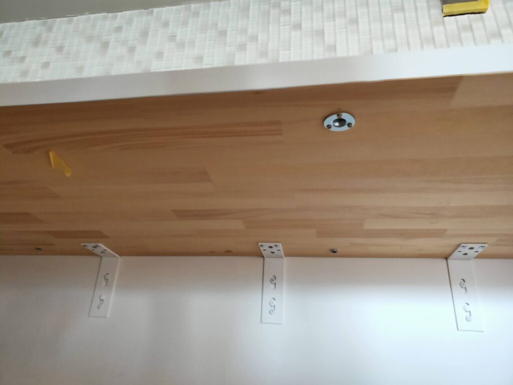 キッチンカウンター下棚DIY作成10